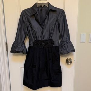 BCBG MaxAzria Taffeta Cocktail Dress